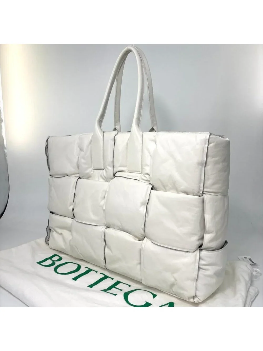 Bottega Veneta Maxi Intrecciato Padette Calfskin Tote Bag